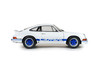 1973 Porsche 911 RSR Carrera Hardtop, White/Blue Stripes - Solido S1801119 - 1/18 Scale Diecast Model Toy Car