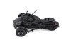 Can-Am Spyder F3 3-Wheel Motorcycle, Steel Black - Diecast Masters 60018 - 1/32 Scale Diecast Model Toy Bike