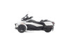 Can-Am Spyder RT 3-Wheel Motorcycle w/Standing Rider, Hyper Silver - Diecast Masters 60016 - 1/32 Scale Diecast Model Toy Bike