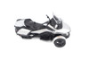 Can-Am Spyder RT 3-Wheel Motorcycle w/Standing Rider, Hyper Silver - Diecast Masters 60016 - 1/32 Scale Diecast Model Toy Bike