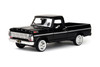 1969 Ford F-100 Pickup, Black - Showcasts 71315BK - 1/24 Scale Diecast Model Toy Car