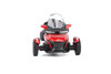 Can-Am Spyder RT Limited 3-Wheel Motorcycle w/Standing Rider, Deep Marsala Red - Diecast Masters 60017 - 1/32 Scale Diecast Model Toy Bike