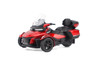 Can-Am Spyder RT Limited 3-Wheel Motorcycle w/Standing Rider, Deep Marsala Red - Diecast Masters 60017 - 1/32 Scale Diecast Model Toy Bike