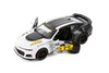 Box of 4 2017 Chevy Camaro ZL1 #42 "GT Racing", Black/White - Showcasts 73797D - 1/24 Scale Diecast Model Toy Car