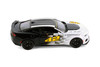 Box of 4 2017 Chevy Camaro ZL1 #42 "GT Racing", Black/White - Showcasts 73797D - 1/24 Scale Diecast Model Toy Car