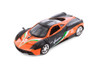 Box of 4 Pagani Huayra #23 "GT Racing", Orange/Black - Showcasts® 73798D - 1/24 Scale Diecast Model Toy Cars