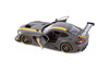 Box of 4 Mercedes-Benz AMG #1 "GT Racing", Matte Gray - Showcasts 73784D - 1/24 Scale Diecast Model Toy Cars