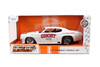 1971 Chevy Chevelle SS "Ghost", White - Jada Toys 36636 - 1/24 Scale Diecast Model Toy Car