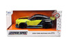 2026 Ford Mustang RTR Spec 5-D, Lime Green/Black - Jada Toys 36621 - 1/24 Scale Diecast Model Toy Car