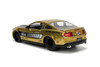 2010 Ford Mustang GT "Tom Racing", Gold w/Black Stripes - Jada Toys 33055 - 1/24 Scale Diecast Model Toy Car