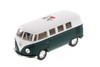 1962 Volkswagen Classic Bus, Teal - Kinsmart 5060W-ILNY - 1/32 Scale Diecast Model Toy Car