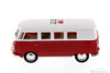 1962 Volkswagen Classic Bus, Red - Kinsmart 5060W-ILNY - 1/32 Scale Diecast Model Toy Car