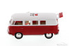 1962 Volkswagen Classic Bus, Red - Kinsmart 5060W-ILNY - 1/32 Scale Diecast Model Toy Car