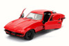 Letty's Chevrolet Corvette F8 Fate of Furious, Red - Jada 98306 - 1/32 Scale Diecast Model Toy Car