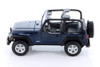 Jeep Wrangler Rubicon Convertible, Blue - Maisto 31245 - 1/27 Scale Diecast Model Toy Car