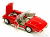 1967 Chevy Corvette, Red - Motormax 73224 - 1/24 scale Diecast Model Toy Car