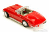 1967 Chevy Corvette, Red - Motormax 73224 - 1/24 scale Diecast Model Toy Car