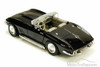 1967 Chevy Corvette, Black - Motormax 73224 - 1/24 scale Diecast Model Toy Car