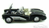 1957 Chevy Corvette Convertible, Black - Maisto 34275 - 1/24 Scale Diecast Model Toy Car (Brand New, but NOT IN BOX)