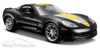 Chevy Corvette Z06 GT1 Commemorative Edition, Black - Maisto 31203 - 1/24 Scale Diecast Model Toy Car