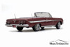 1961 Chevy Impala Open Convertible, Honduras Maroon - Sun Star 3410 - 1/18 scale Diecast Model Toy Car