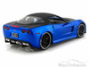 2006 Chevy Corvette Z 06, Blue w/ black top - Jada Toys 96804 - 1/24 scale Diecast Model Toy Car