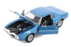 1967 Pontiac Firebird, Blue - Welly 22502 - 1/24 scale Diecast Model Toy Car