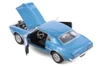 1967 Pontiac Firebird, Blue - Welly 22502 - 1/24 scale Diecast Model Toy Car