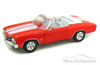 1971 Chevy Chevelle SS454 Convertible, Orange - Welly 22089 - 1/24 scale Diecast Model Toy Car