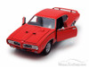 1969 Pontiac GTO, Orange - Welly 22501 - 1/24 scale Diecast Model Toy Car