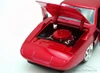 1969 Dodge Charger Daytona, Burgundy - Jada Toys 97060 - 1/24 scale Diecast Model Toy Car
