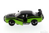 Fast & Furious Letty's 2011 Dodge Challenger SRT8 hard Top, Green with Black - JADA 97232 - 1/24 Scale Diecast Model Toy Car (Brand New, but NOT IN BOX)