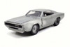 1968 Dom's Dodge Charger R/T, Bare Metal - JADA 97336 - 1/24 Scale Diecast Model Toy Car