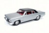 1964 Pontiac GTO, Silvermist Grey - Auto World AW24007 - 1/24 Scale Diecast Model Toy Car