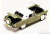 1956 Ford Thunderbird Closed Convertible, Green -  73312W - 1/24 Scale Diecast Model Toy Car