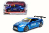 2009 Nissan GT-R Ben Sopra, Blue - Jada 98569WA1 - 1/24 Scale Diecast Model Toy Car