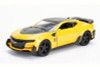 2016 TRANSFORMERS 5 Chevy Camaro Bumblebee, Yellow w/Black - Jada 98505 - 1/24 Scale Diecast Car