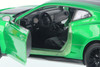 2017 Chevrolet Camaro ZL1 Hard Top, Green - Motor Max 79351AC/GN - 1/24 Scale Diecast Model Toy Car