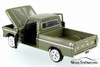 1969 Ford F-100 Pickup, Olive Green - Motor Max 79315/16D - 1/24 Scale Diecast Model Toy Car