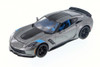 2017 Chevy Corvette Grand Sport, Gray w/ Stripes - Maisto 31516GY - 1/24 Scale Diecast Model Toy Car