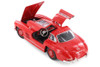 Mercedes-Benz 300SL, Red - Welly 24064/4D - 1/24 Scale Diecast Model Toy Car