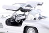 Mercedes-Benz 300SL, White - Welly 24064/4D - 1/24 Scale Diecast Model Toy Car