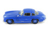 Mercedes-Benz 300SL, Royal Blue - Welly 24064/4D - 1/24 Scale Diecast Model Toy Car