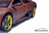 Lamborghini Murcielago LP SV Hard Top, Matte Brown - Motormax 79503 - 1/24 Scale Diecast Model Toy Car