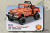1955 Chevy 5100 Stepside Pick Up, Orange - Motormax 79133OR - 1/24 scale Diecast Model Toy Car
