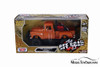 1955 Chevy 5100 Stepside Pick Up, Orange - Motormax 79133OR - 1/24 scale Diecast Model Toy Car
