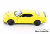 2018 Dodge Challenger SRT Hellcat Widebody, Yellow - Motormax 74350D - 1/24 scale Diecast Model Toy Car