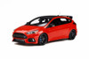 2018 Ford Focus RS Hard Top, Red - Ottomobile OT802 - 1/18 scale Diecast Model Toy Car