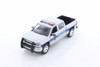 2017 Chevy Silverado, Silver - Motormax 76966 - 1/24 Scale Diecast Model Toy Car