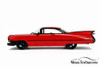 1959 Cadillac Coupe Devilleâ„¢ Hard Top, Red - Jada 99991DP1 - 1/24 Scale Diecast Model Toy Car